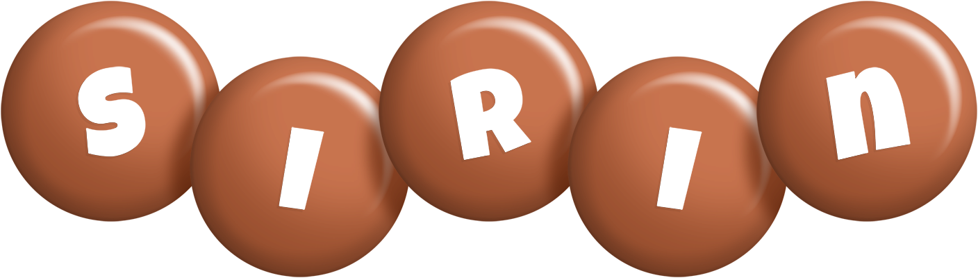 Sirin candy-brown logo