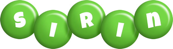 Sirin candy-green logo