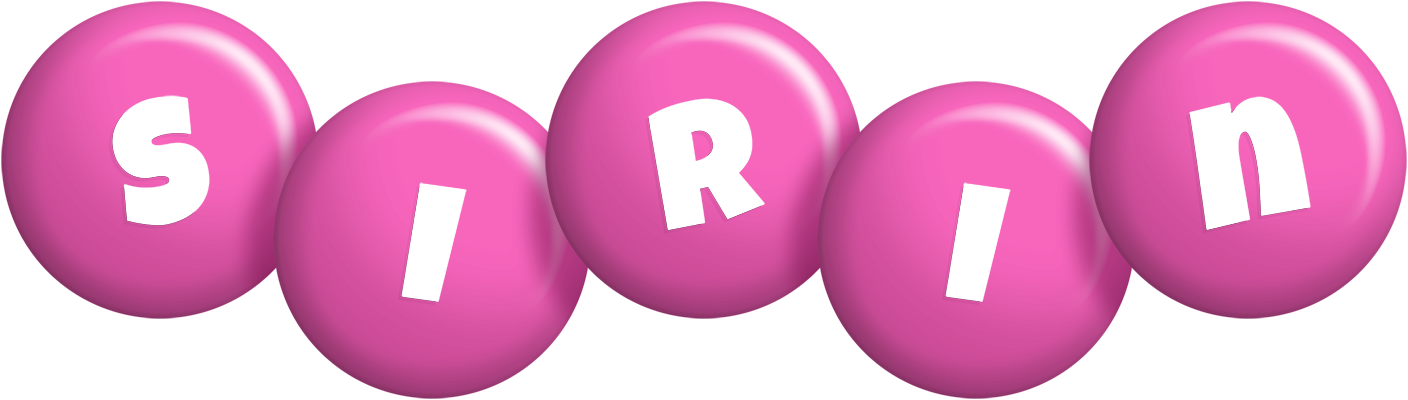 Sirin candy-pink logo