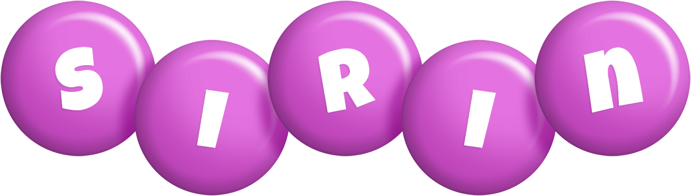 Sirin candy-purple logo
