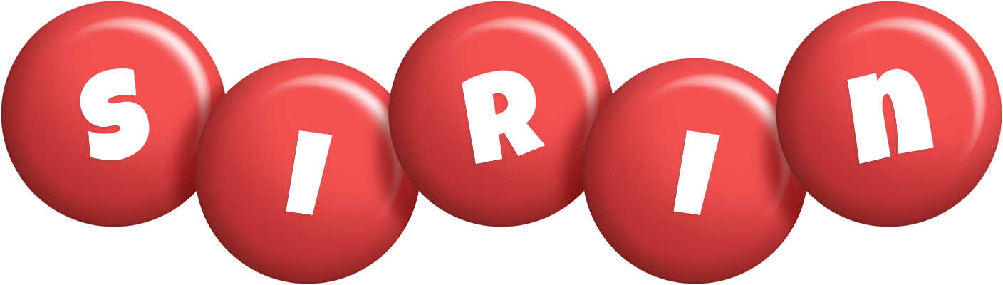 Sirin candy-red logo