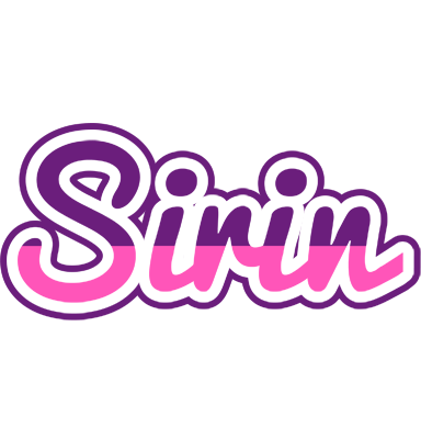 Sirin cheerful logo