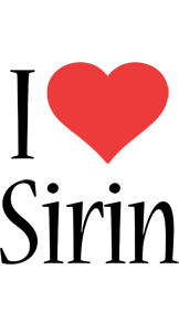 Sirin i-love logo