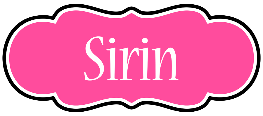 Sirin invitation logo