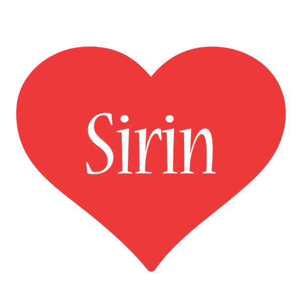 Sirin love logo