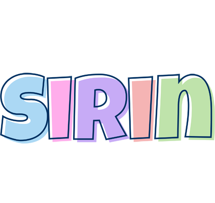 Sirin pastel logo
