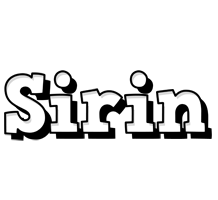 Sirin snowing logo