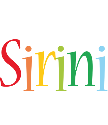 Sirini birthday logo