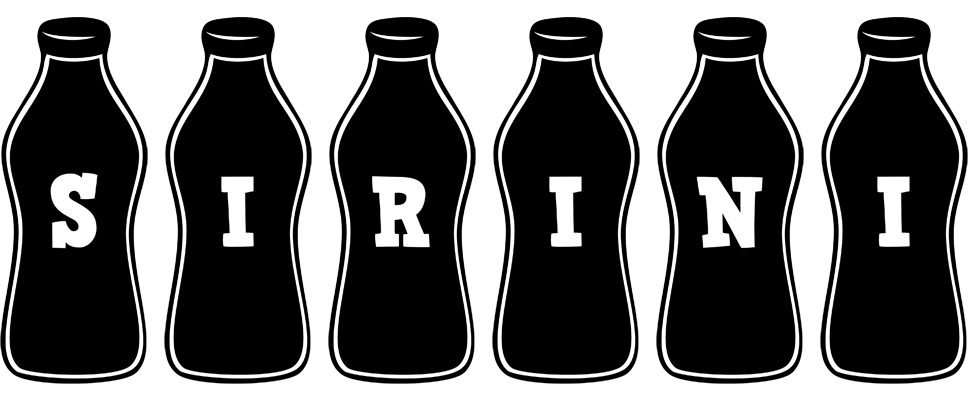 Sirini bottle logo