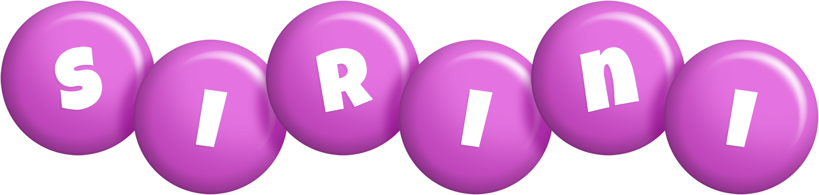 Sirini candy-purple logo