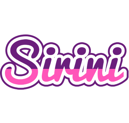 Sirini cheerful logo