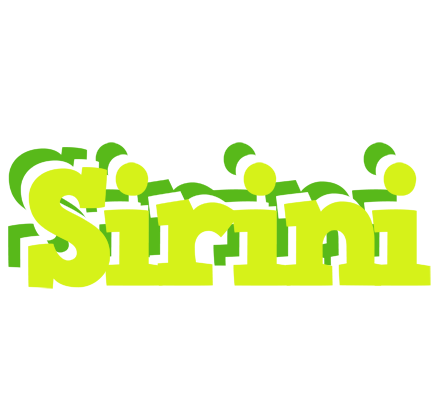 Sirini citrus logo