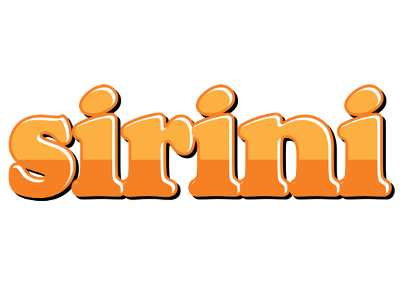 Sirini orange logo
