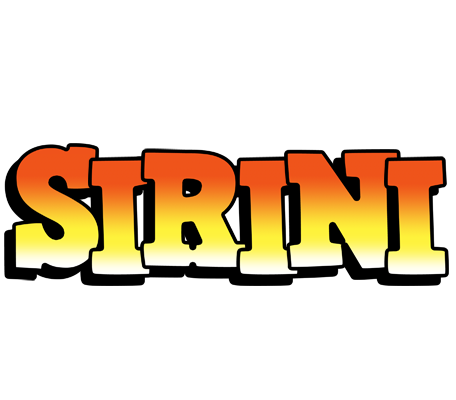 Sirini sunset logo