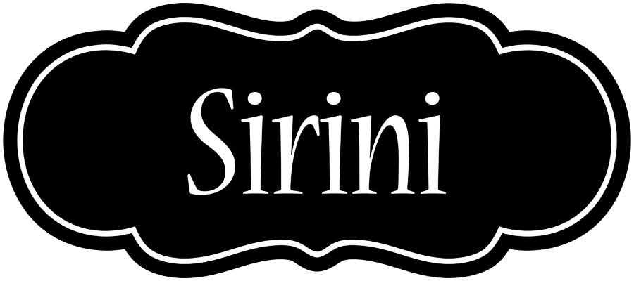 Sirini welcome logo