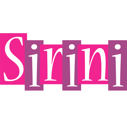 Sirini whine logo