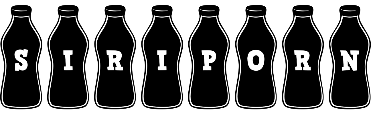 Siriporn bottle logo
