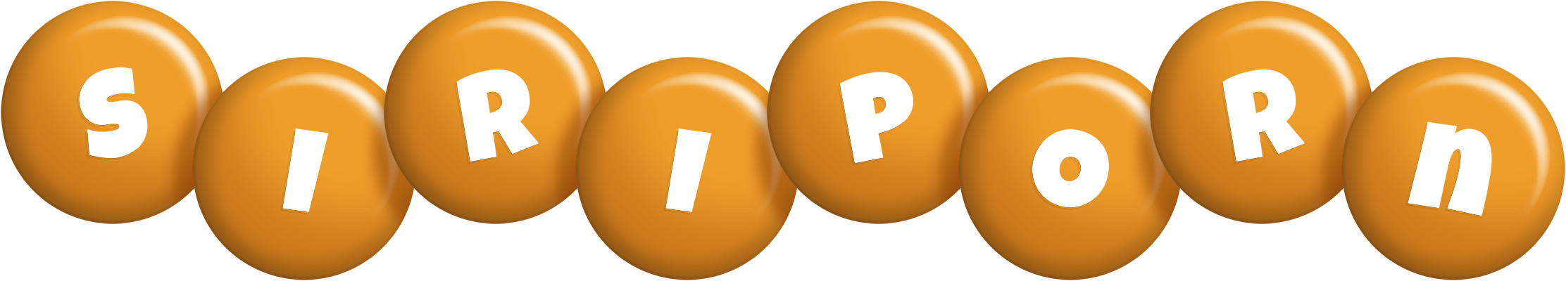 Siriporn candy-orange logo