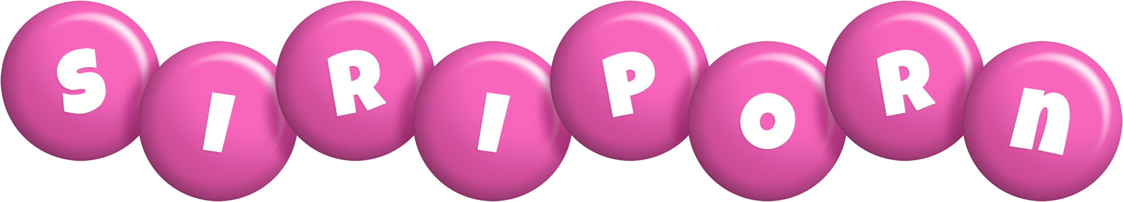 Siriporn candy-pink logo