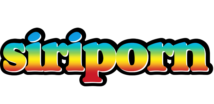 Siriporn color logo