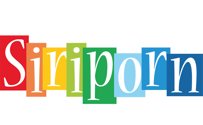 Siriporn colors logo