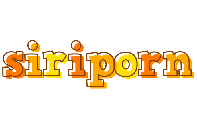 Siriporn desert logo