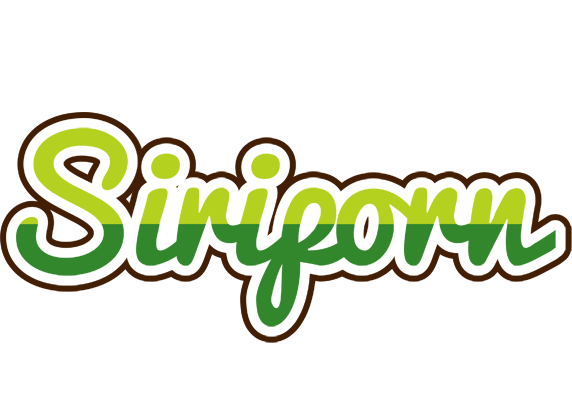 Siriporn golfing logo
