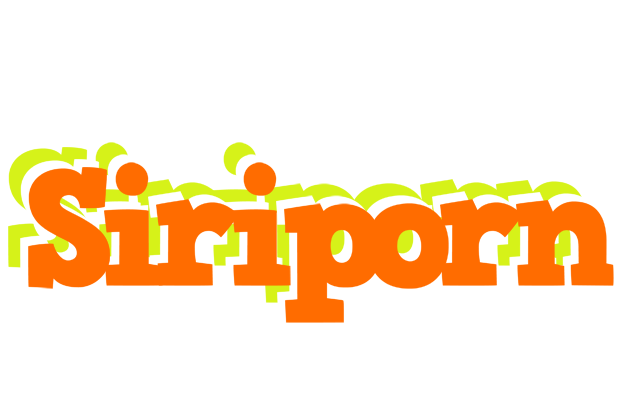 Siriporn healthy logo