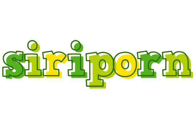 Siriporn juice logo