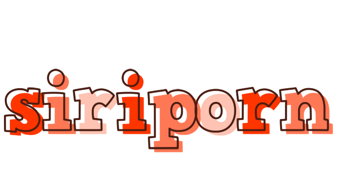 Siriporn paint logo