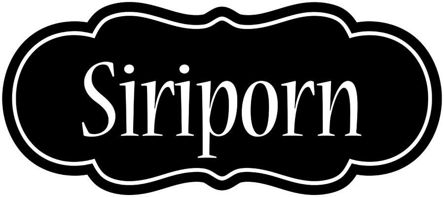 Siriporn welcome logo