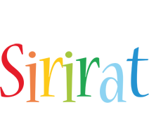 Sirirat birthday logo