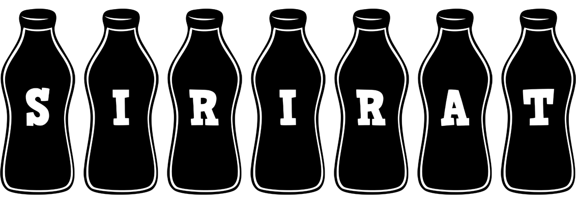 Sirirat bottle logo