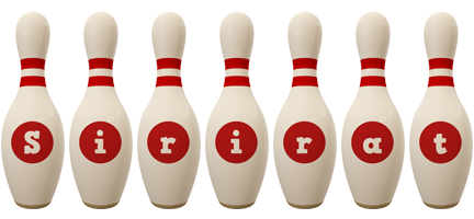 Sirirat bowling-pin logo