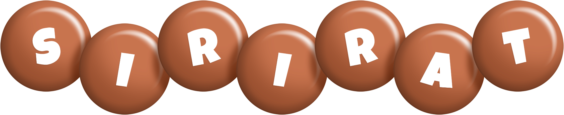 Sirirat candy-brown logo