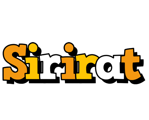 Sirirat cartoon logo