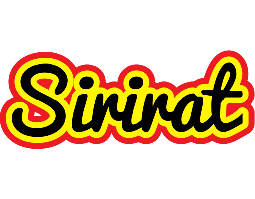 Sirirat flaming logo
