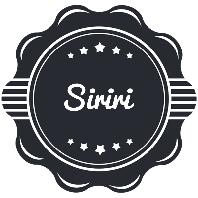 Siriri badge logo