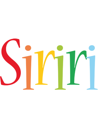 Siriri birthday logo