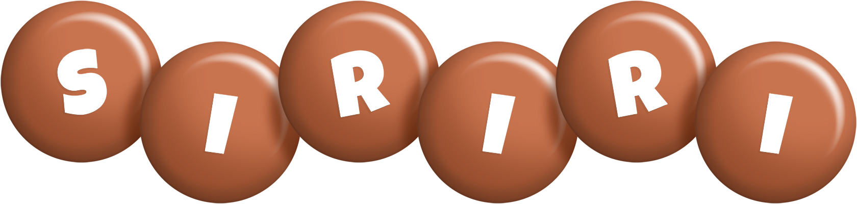 Siriri candy-brown logo