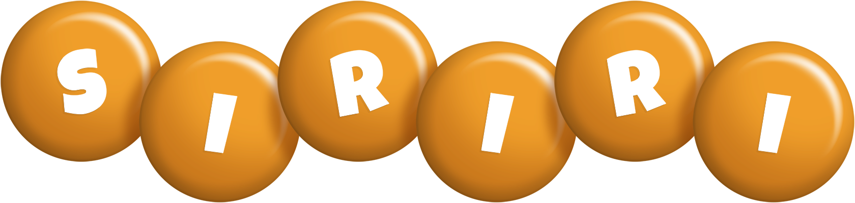 Siriri candy-orange logo