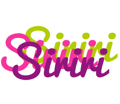 Siriri flowers logo