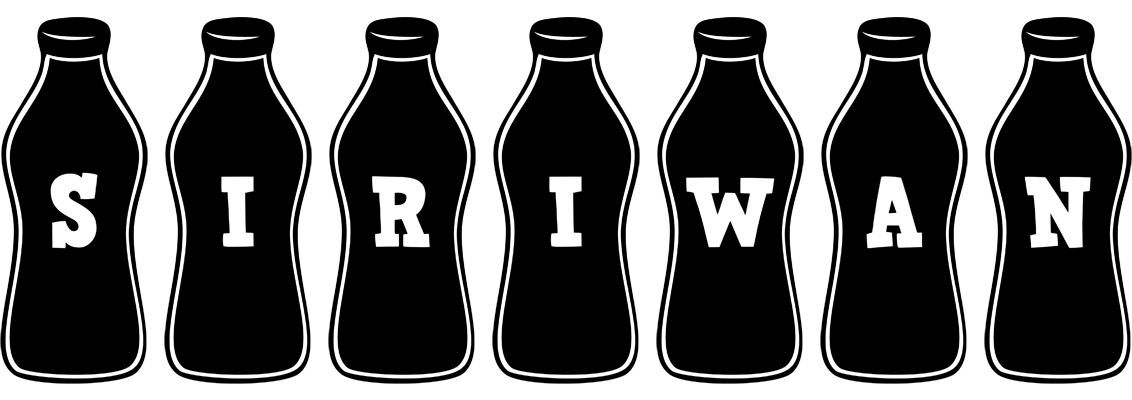 Siriwan bottle logo