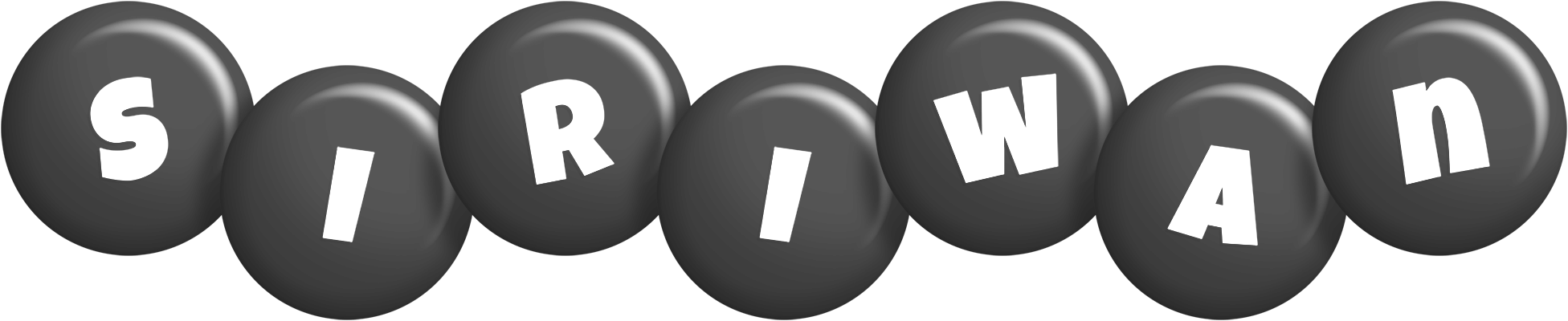 Siriwan candy-black logo