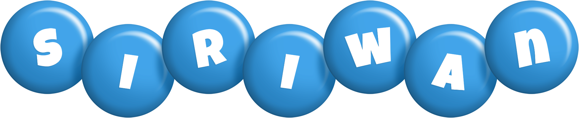 Siriwan candy-blue logo