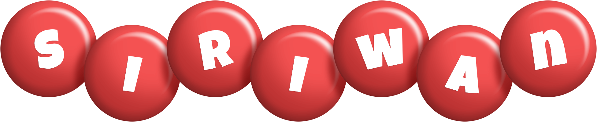 Siriwan candy-red logo