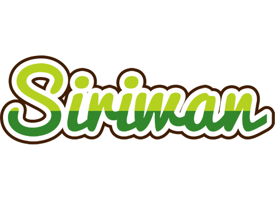 Siriwan golfing logo