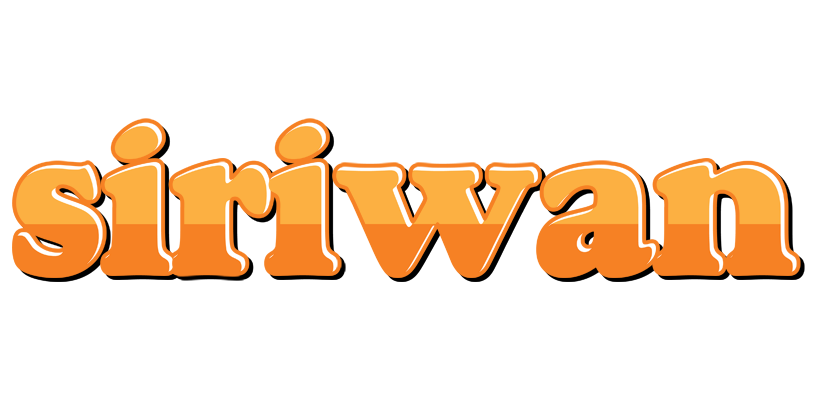 Siriwan orange logo