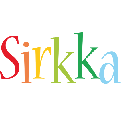 Sirkka birthday logo