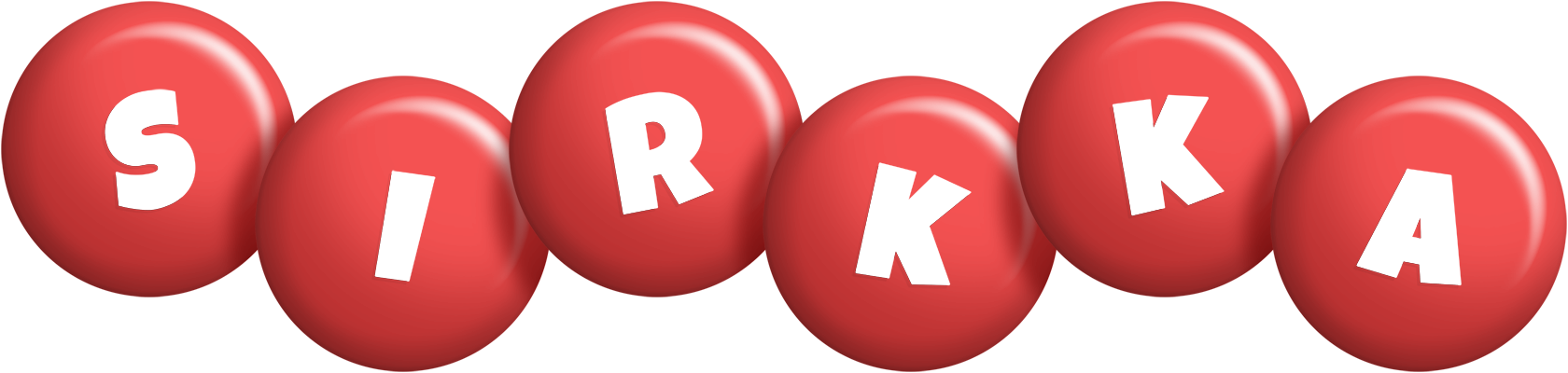 Sirkka candy-red logo